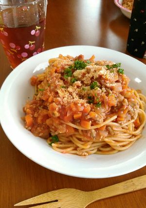 オールパンで！手抜き絶品ミートスパ☆-レシピのメイン写真