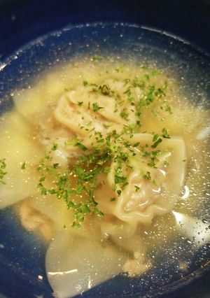 春野菜たっぷり♡かんたん！スープ餃子-レシピのメイン写真