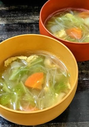 春雨スープ-レシピのメイン写真