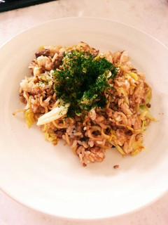 育ち盛りのお昼ご飯に。。そば飯-レシピのメイン写真
