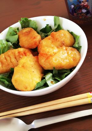 ナゲットの甘辛タレ丼-レシピのメイン写真