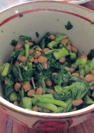 菜花の納豆和え-レシピのメイン写真