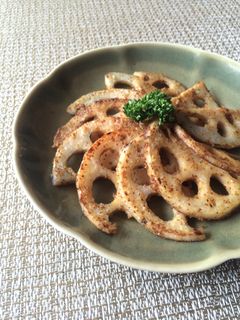 れんこんのハニーマスタード炒め-レシピのメイン写真
