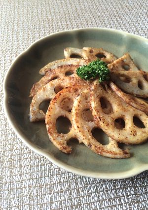れんこんのハニーマスタード炒め-レシピのメイン写真
