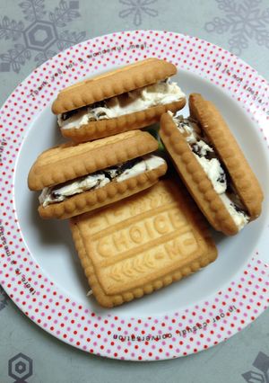 クリームチーズとレーズンのサンド-レシピのメイン写真