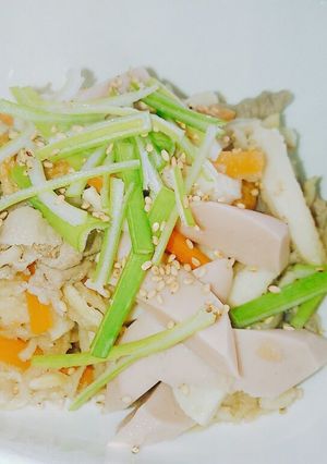 切り干し大根と魚肉ソーセージ簡単煮もの-レシピのメイン写真