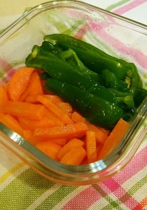 お弁当の彩りに♡野菜の白だし漬け-レシピのメイン写真