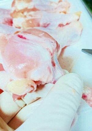 簡単肉屋さん節約鶏手羽元をチューリップに-レシピのメイン写真