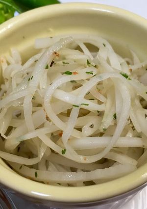 簡単‼大根の皮のソテー-レシピのメイン写真