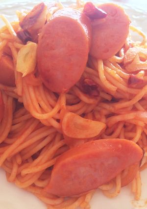 ランチ♡玉葱とニンニクが旨いナポリタン-レシピのメイン写真
