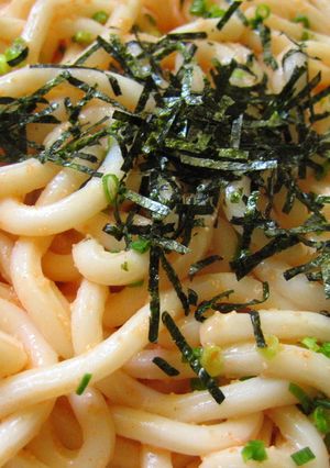 あっという間♪簡単☆明太子うどん♪-レシピのメイン写真