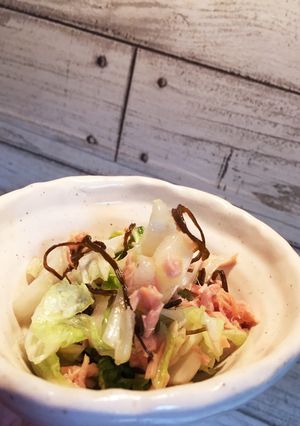 ちょう即席白菜おかず-レシピのメイン写真