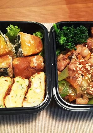 残った煮物でお弁当おかず☆煮物から揚げ！-レシピのメイン写真