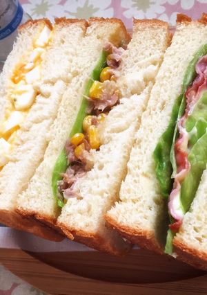 サンドイッチ-レシピのメイン写真
