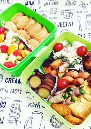 お花見弁当2016-レシピのメイン写真