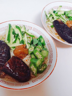 本当に美味しい!!冷やしぶっかけ素麺-レシピのメイン写真