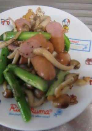 アスパラのバター炒め-レシピのメイン写真