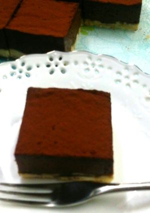 簡単!濃厚・生チョコ風ケーキ-レシピのメイン写真