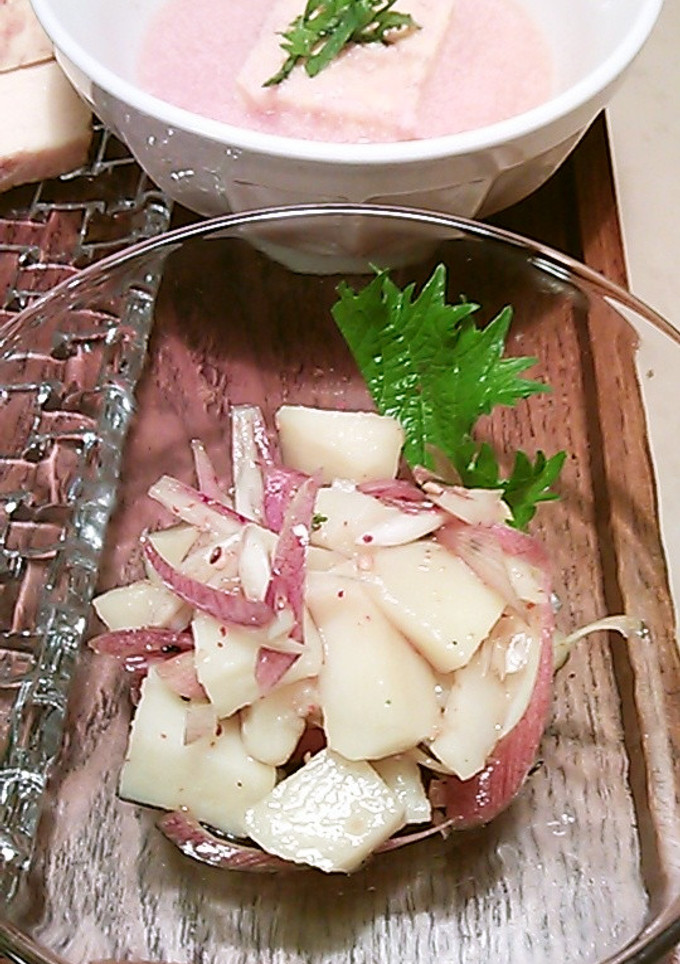 みょうがとじゃが芋の和え物-レシピのメイン写真