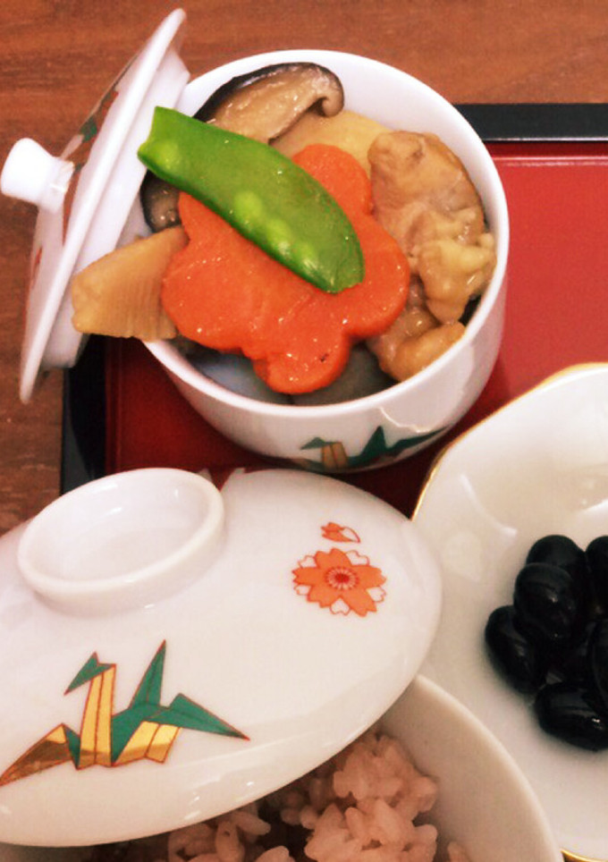 我が家の筑前煮（お食い初めに）-レシピのメイン写真