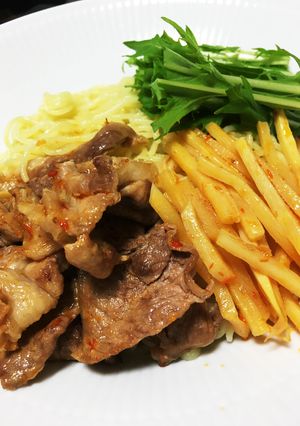 ピリ辛焼きそば-レシピのメイン写真