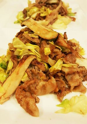 豚キャベツ炒め☆味付冷凍肉でわずか５分！-レシピのメイン写真