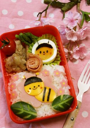 みつばちさん♪弁当-レシピのメイン写真