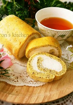 しっとり♡紅茶のスフレロールケーキ-レシピのメイン写真