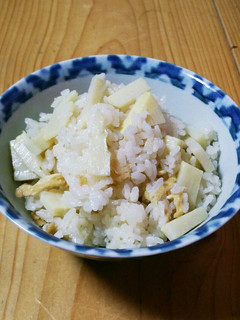 簡単、シンプル筍ごはん(3合)-レシピのメイン写真