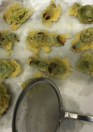 葱坊主(ねぎぼうず)の天ぷら-レシピのメイン写真