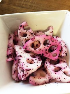 レンコンのゆかり和え-レシピのメイン写真