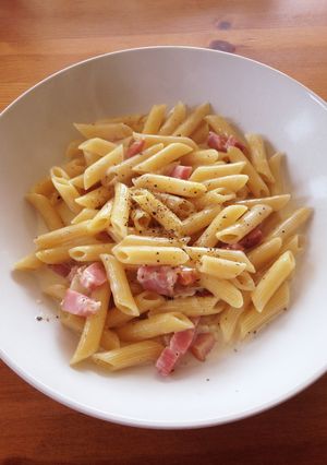 超シンプル！カマンベールチーズのパスタ-レシピのメイン写真