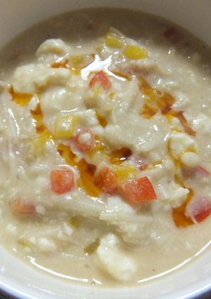 雲南豆腐胡麻スープ♪-レシピのメイン写真
