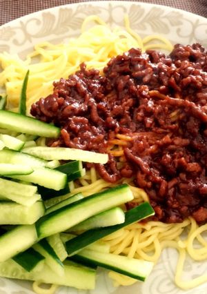 なんちゃって☆簡単ジャージャー麺-レシピのメイン写真
