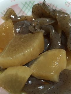 大根とこんにゃく煮-レシピのメイン写真