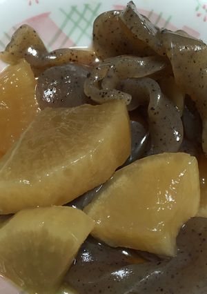 大根とこんにゃく煮-レシピのメイン写真