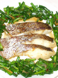 鯛の中華蒸しもの♪電子レンジで魚の煮付け-レシピのメイン写真
