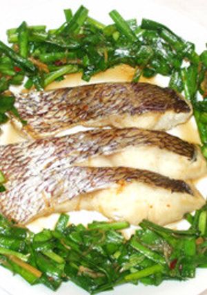 鯛の中華蒸しもの♪電子レンジで魚の煮付け-レシピのメイン写真