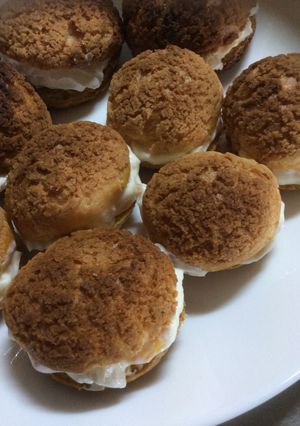 超簡単♡クッキーシュークリーム-レシピのメイン写真