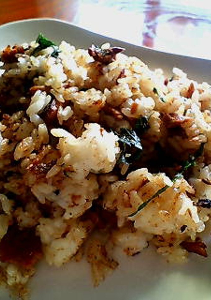 さんまの蒲焼きで簡単炒めご飯♪-レシピのメイン写真