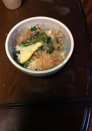 わらび、菜の花、筍の春爛漫丼-レシピのメイン写真