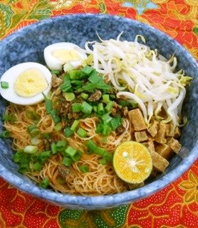 シンガポールの朝食　ミー・シアム-レシピのメイン写真