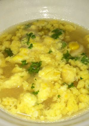 ふわふわ卵の中華スープ-レシピのメイン写真