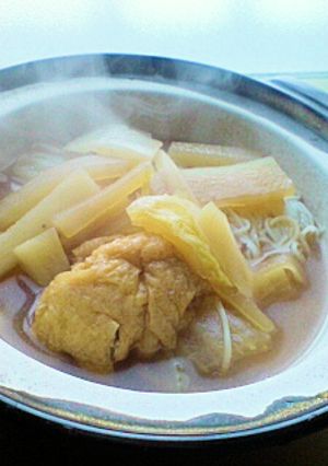 冷蔵庫にあるものでパッとあったかそうめん-レシピのメイン写真
