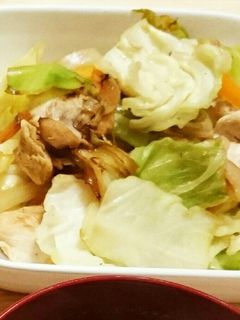 鶏胸肉でヘルシー♪中華風野菜炒め-レシピのメイン写真