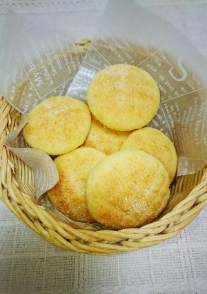 ＊簡単＊ﾒﾛﾝﾊﾟﾝ風ｸｯｷｰ☆-レシピのメイン写真