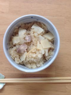 竹の子おこわ-レシピのメイン写真