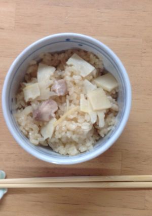 竹の子おこわ-レシピのメイン写真