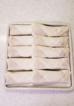 春巻きの巻き方 揚げ方（焼き方）-レシピのメイン写真