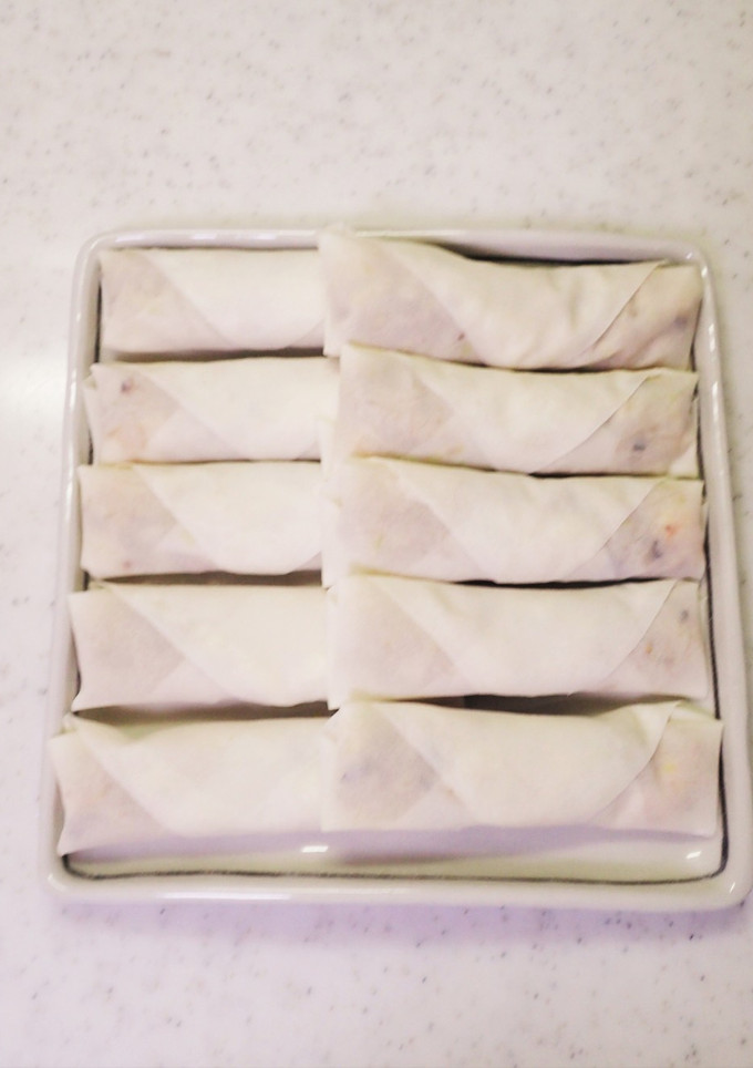 春巻きの巻き方 揚げ方（焼き方）-レシピのメイン写真